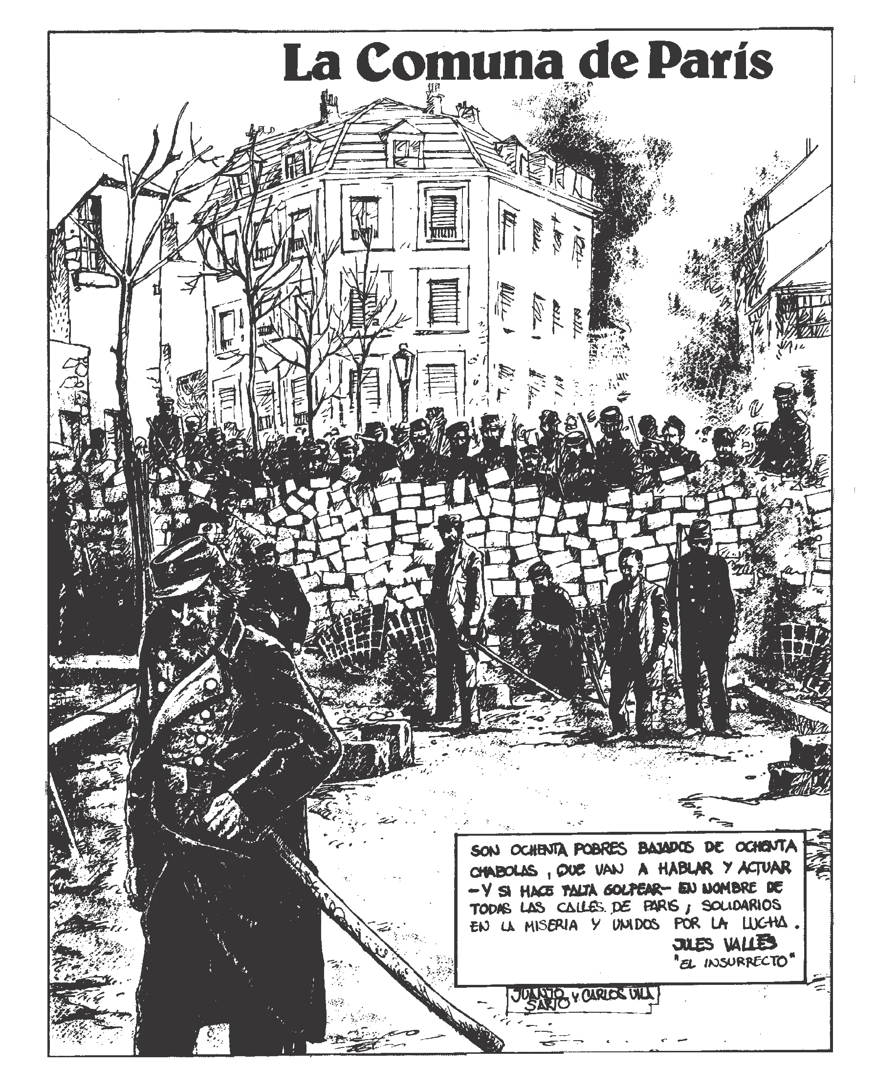 La Comuna de París (Ilustrada)