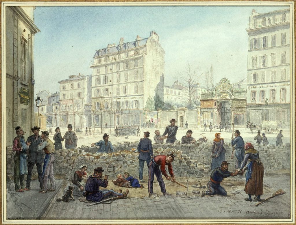 Las mujeres comuneras en París, 1871